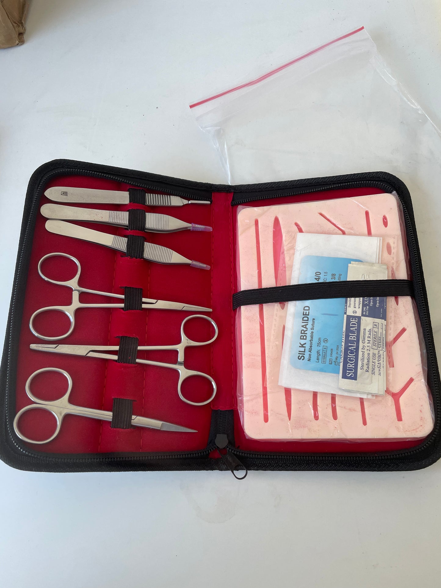 Suture Practice Complete Kit for Student Suture Training