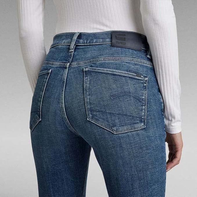 G-STAR Women's 3301 Mid Skinny Jeans 24W / 28L