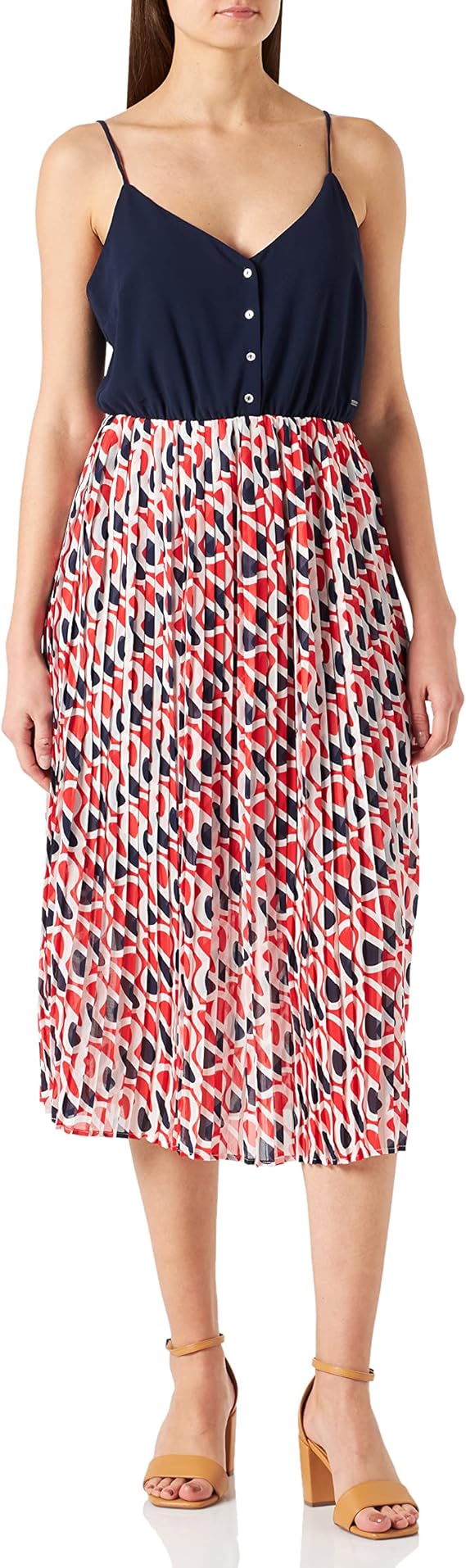 Pepe Jeans Women's Layla Dress, Multicolour (Multi), L
