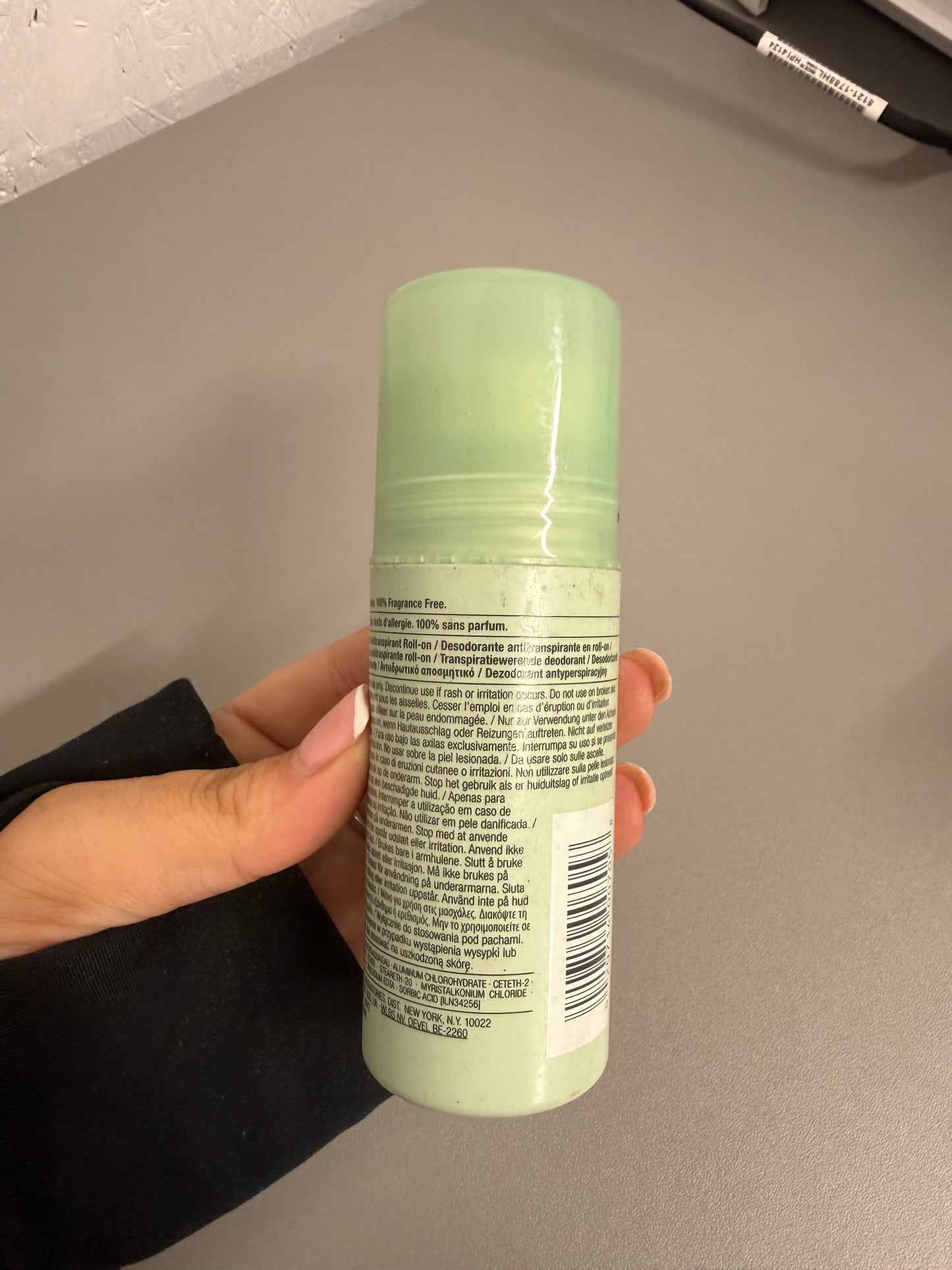 Clinique antiperspirant roll on deodorant