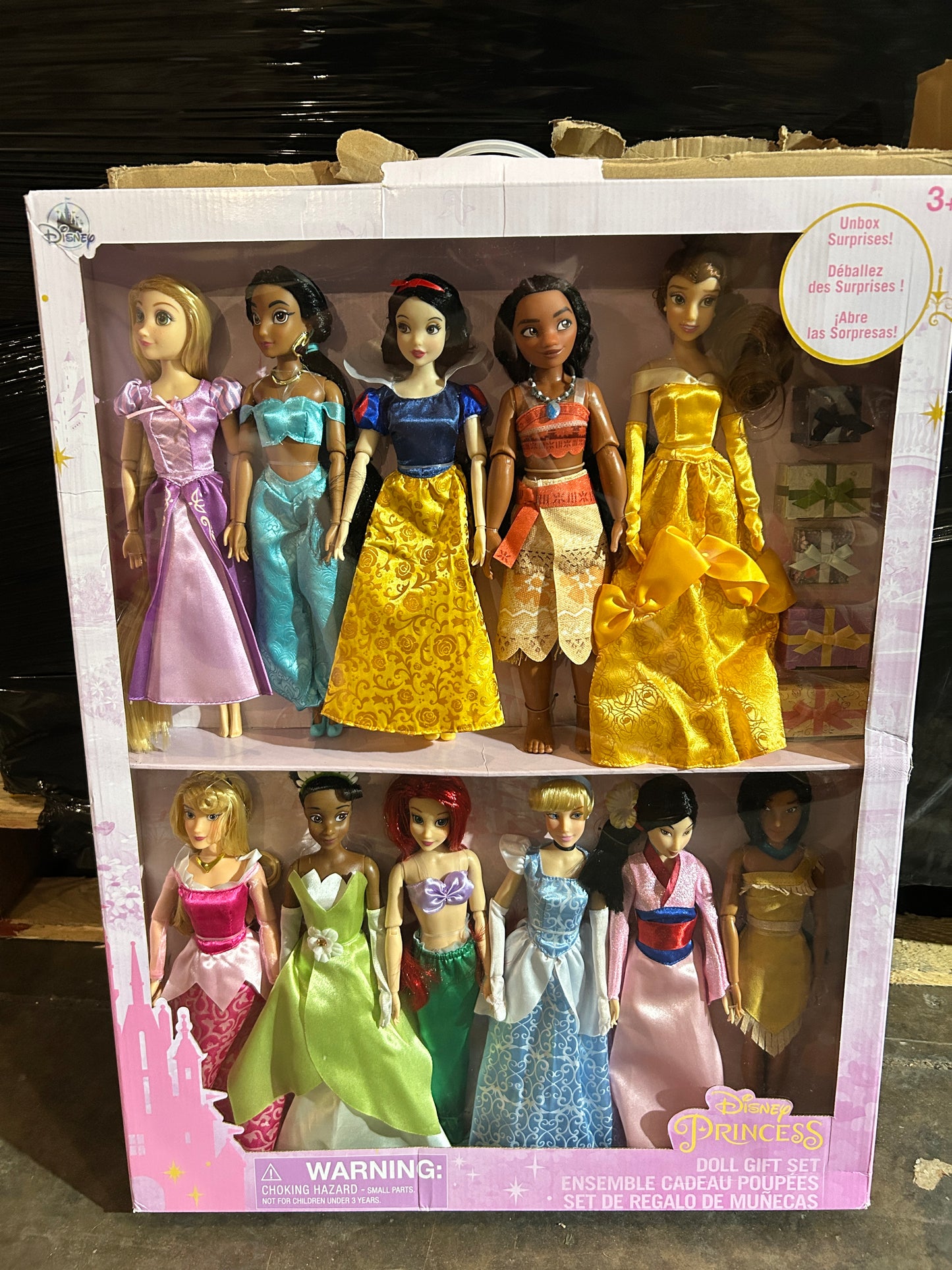 Disney princess doll gift set rrp £110