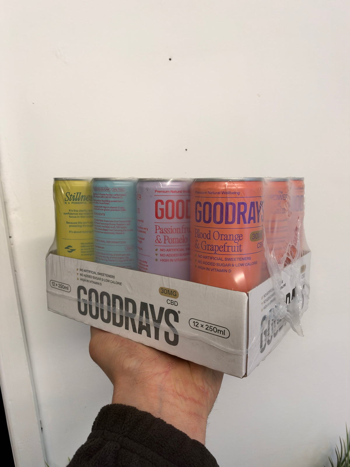 Goodrays 12x250ml CBD