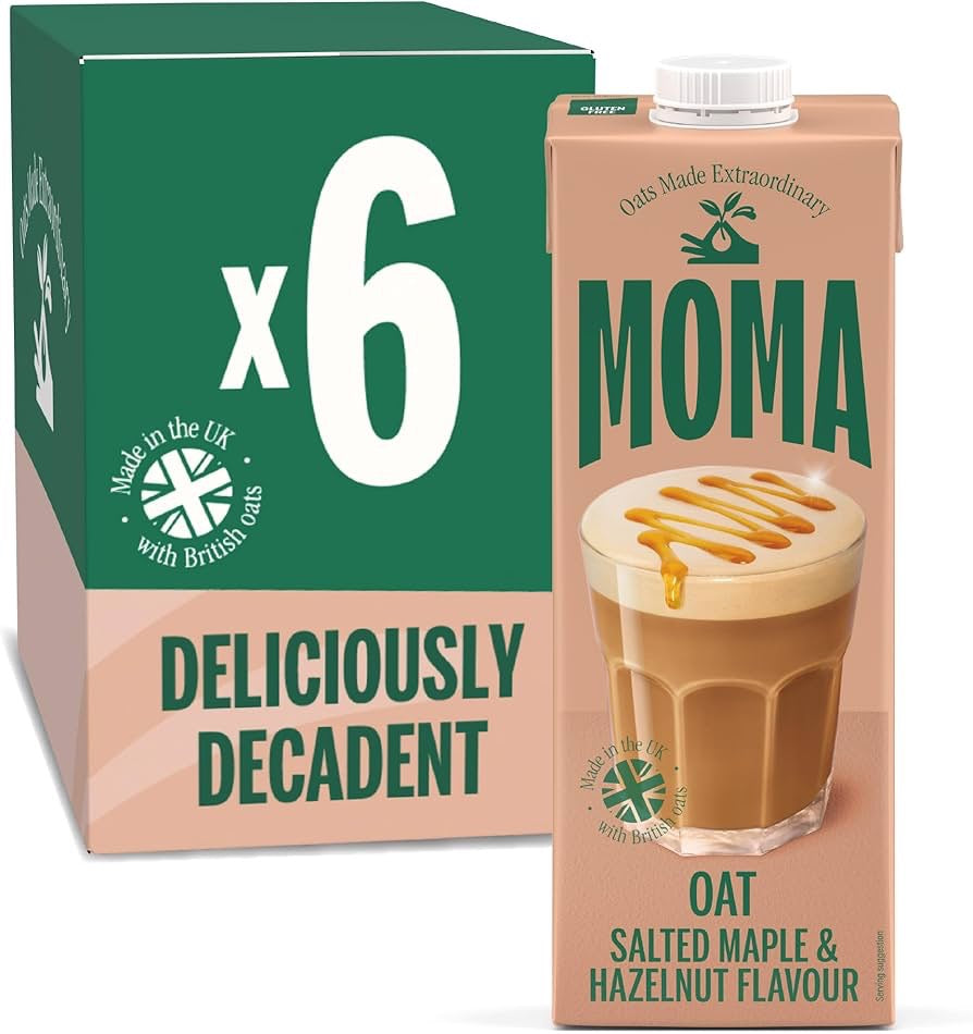 Moma Salted Maple and Hazelnut Drink 6 x 1L