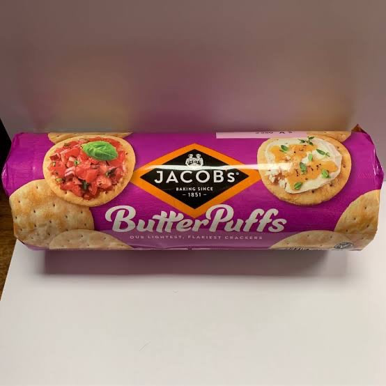 Jacobs Butterpuff Crackers - JULY 26