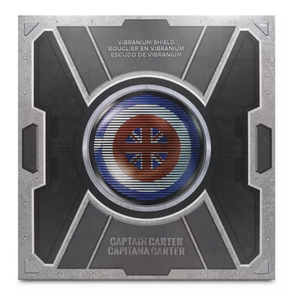 Disney Parks Marvel Hero Relic Captain Carter Vibranium Shield LIMITED RELEASE