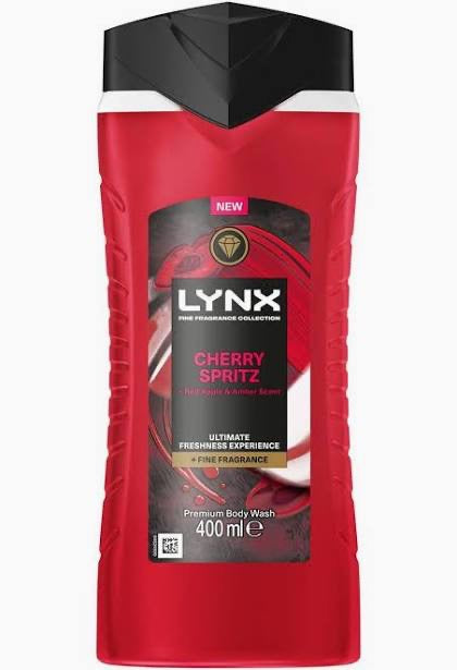 Lynx Cherry Spritz Body Wash 400ml