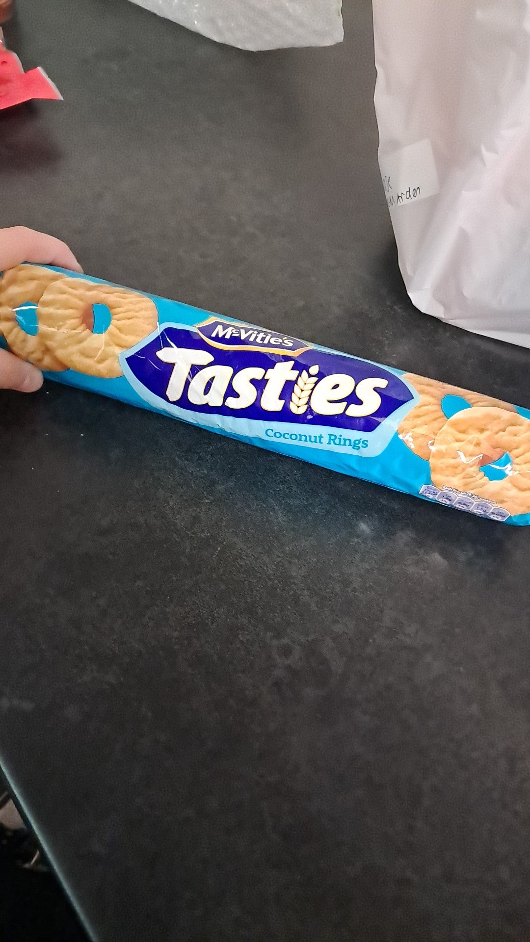 Mcvities tasties coconut rings