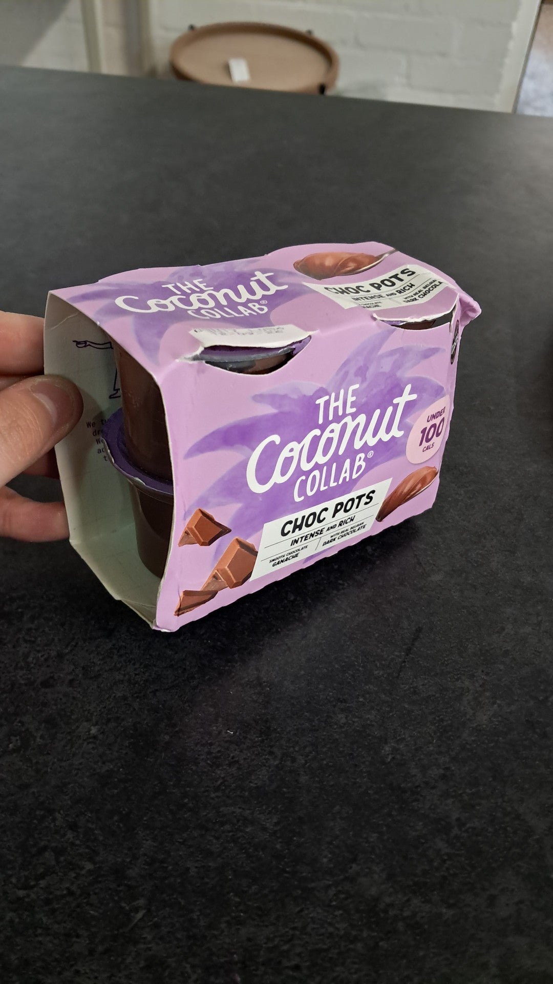 The coconut collab choc pots