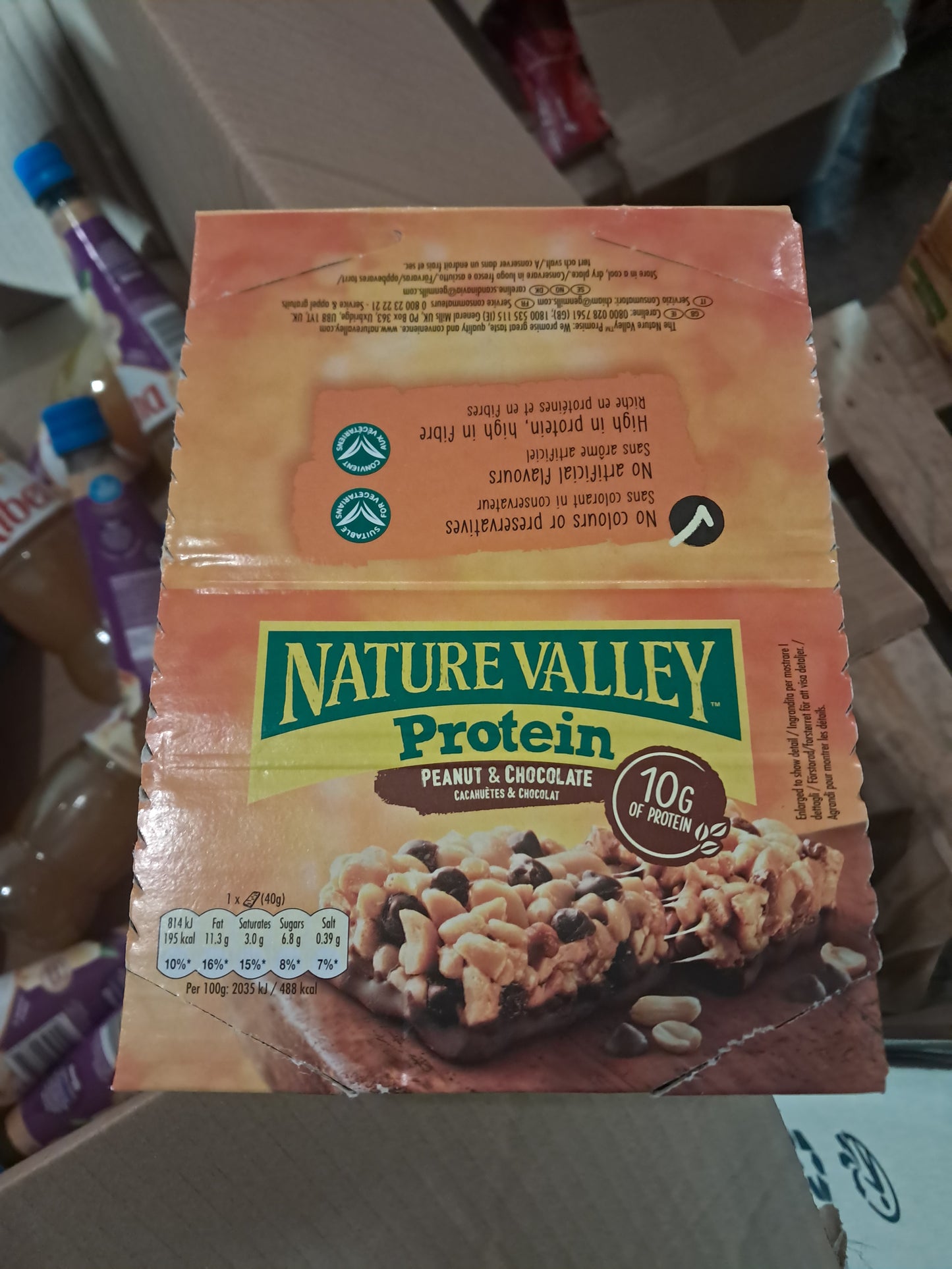 Nature valley protein peanut and chocolate