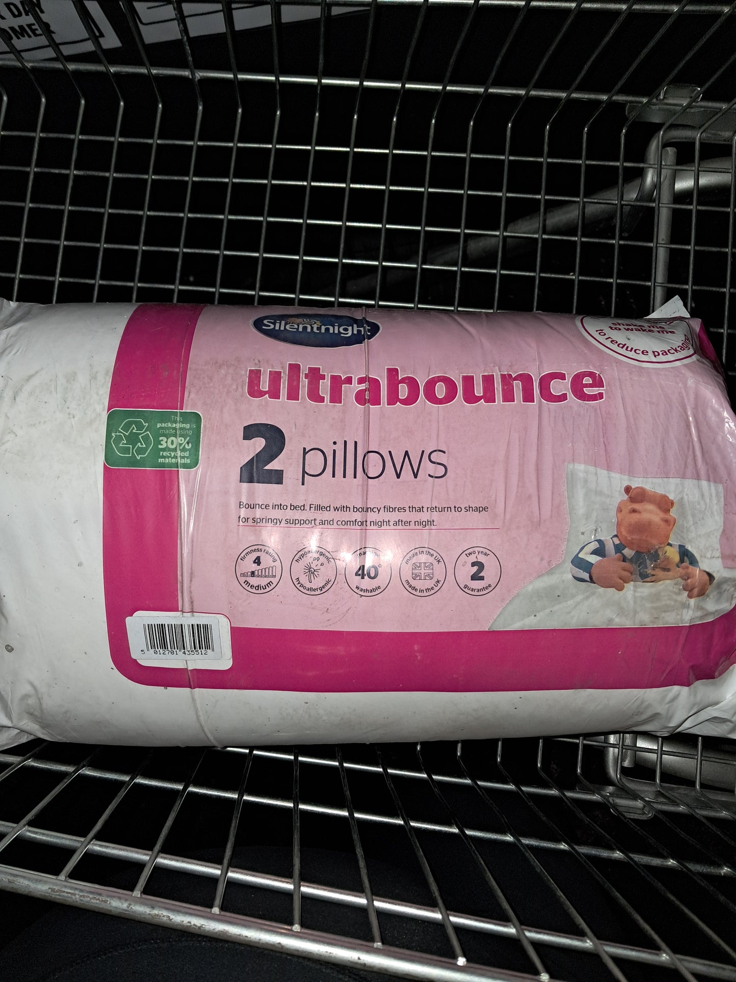 Silent night ultra bounce 2 pillows
