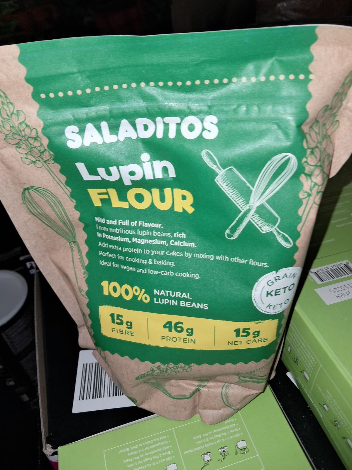 Saladitos lupin flour