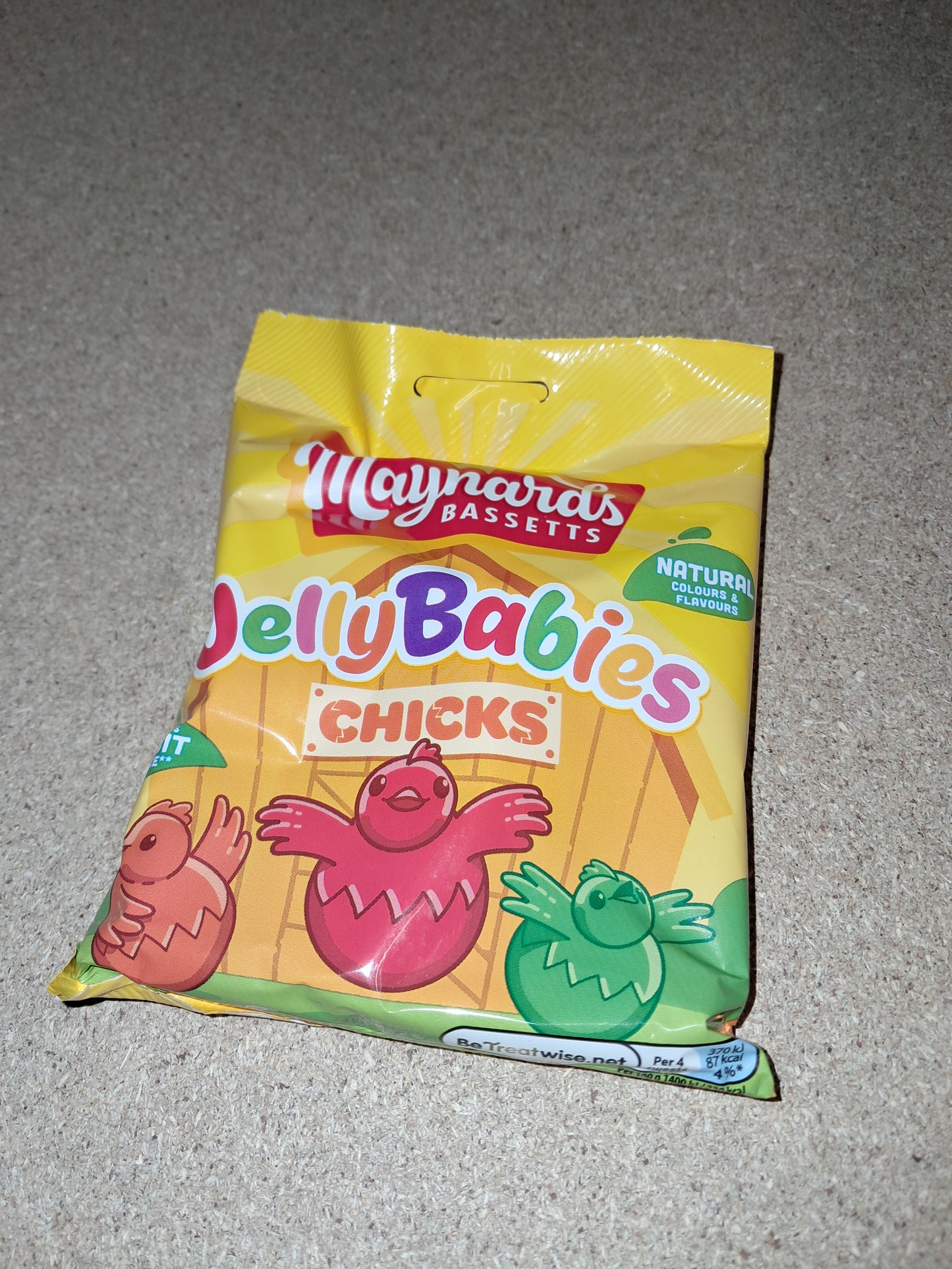 Maynards Bassetts Jelly Babies Chicks