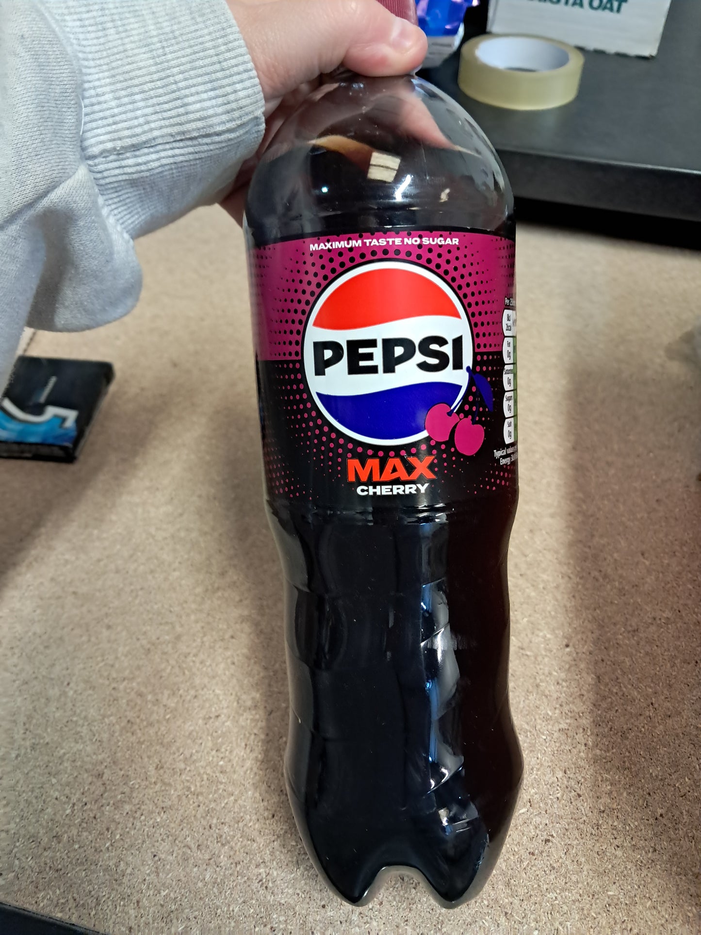 Pepsi max cherry 1.25L