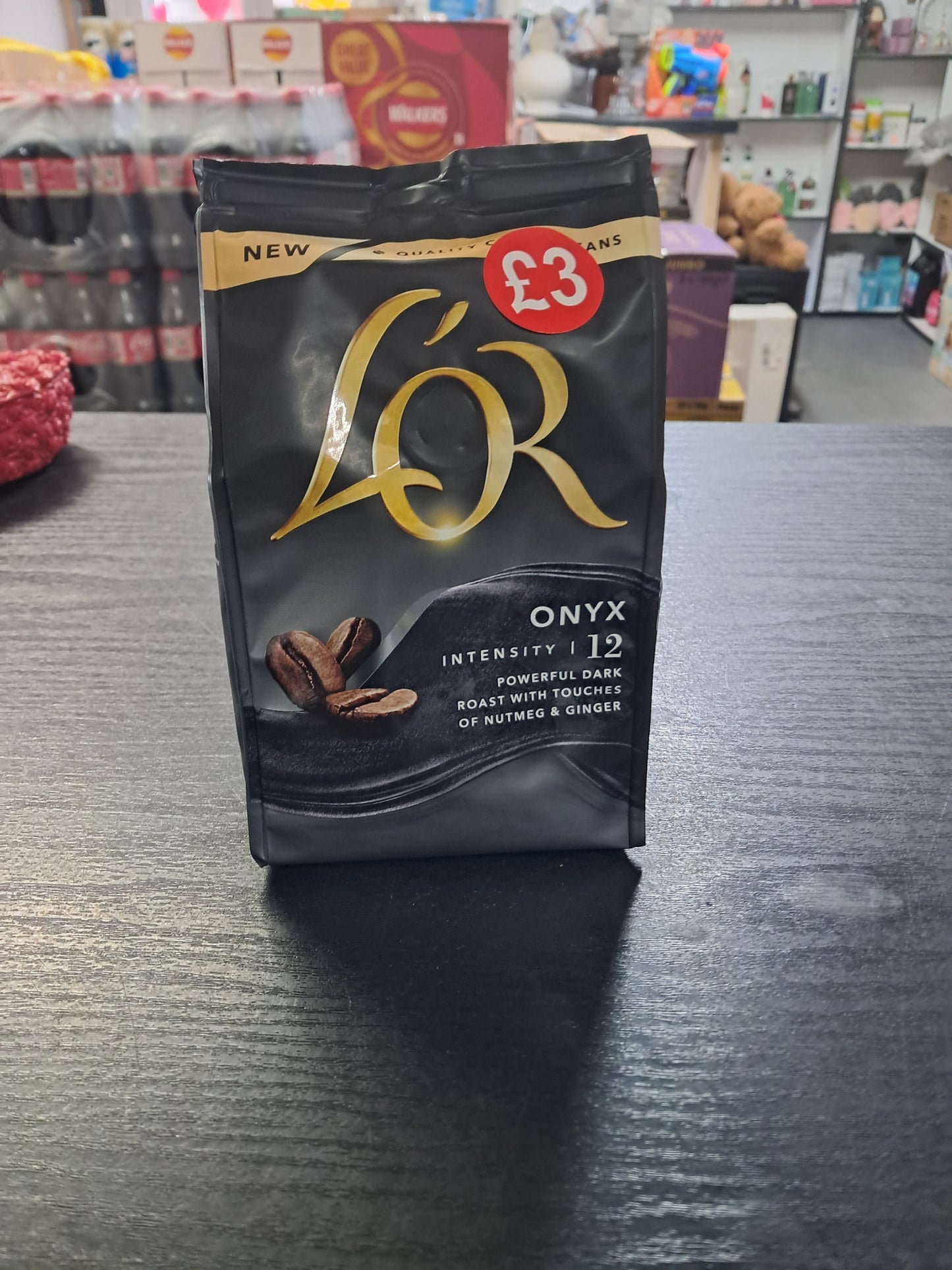 Lor onyx intensity 12 coffee beans