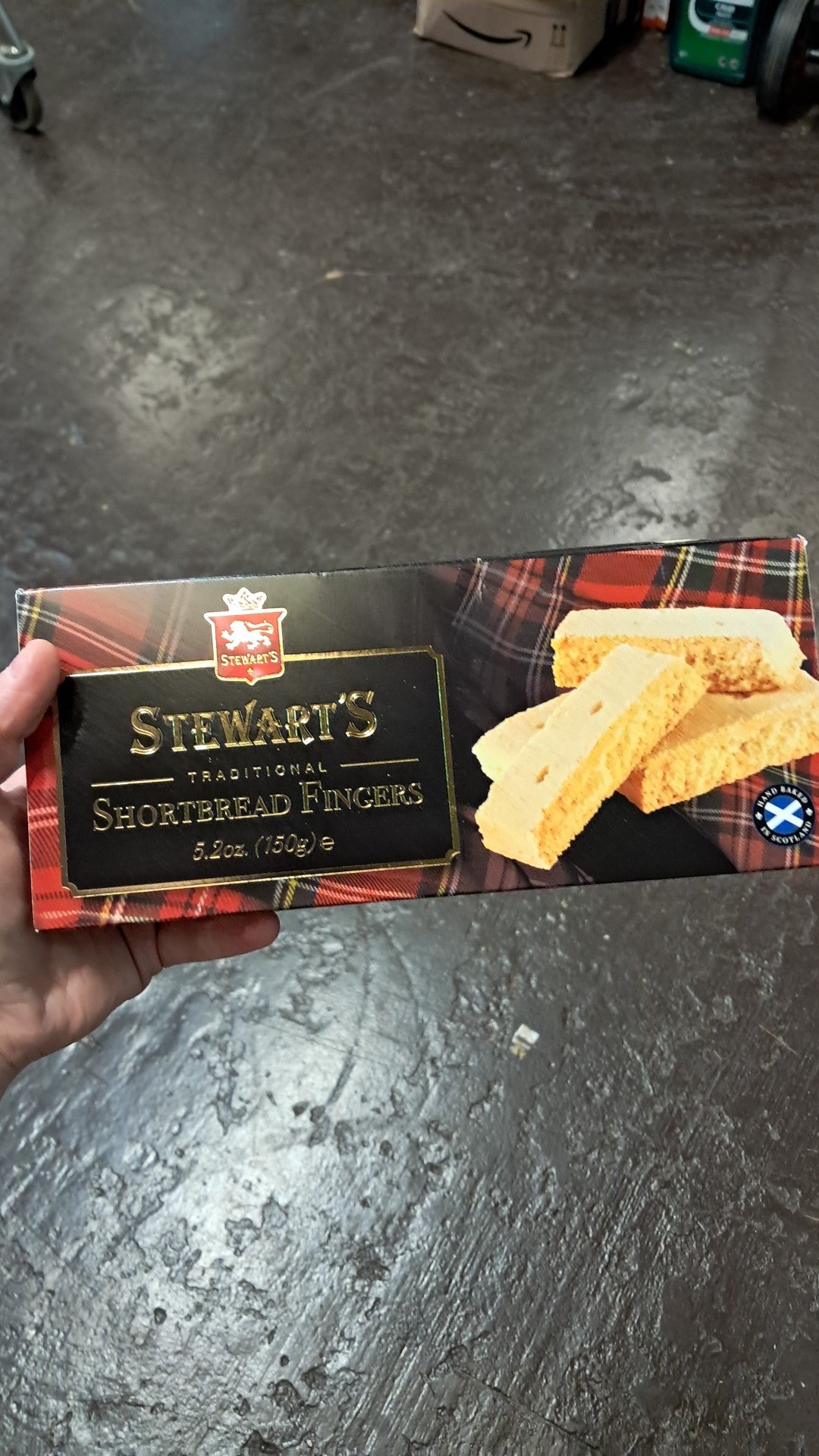Stewarts shortbread fingers 150g