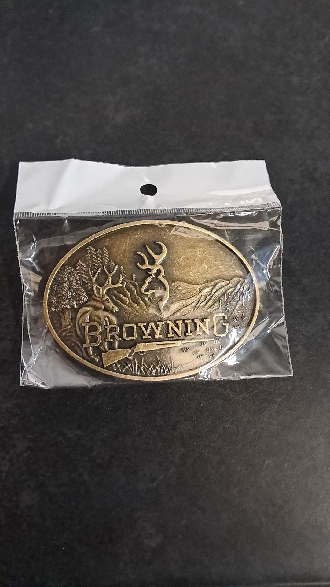 Browning belt buckle