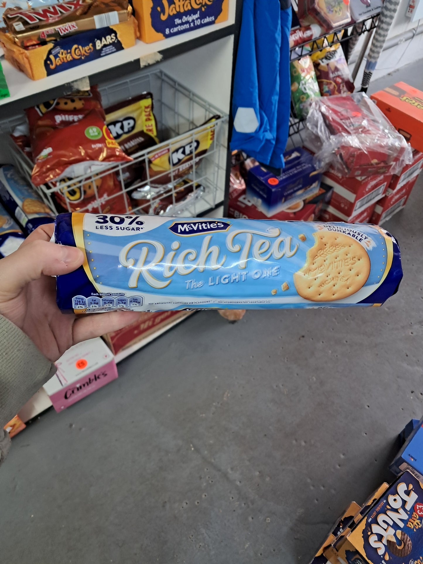 Mcvities rich tea