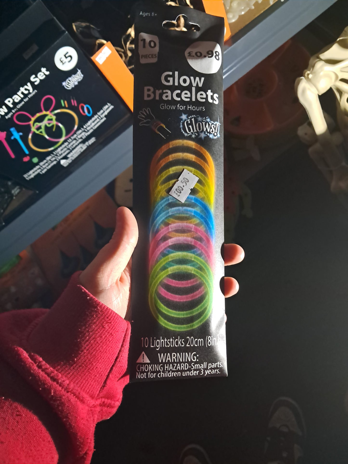 Glow bracelets