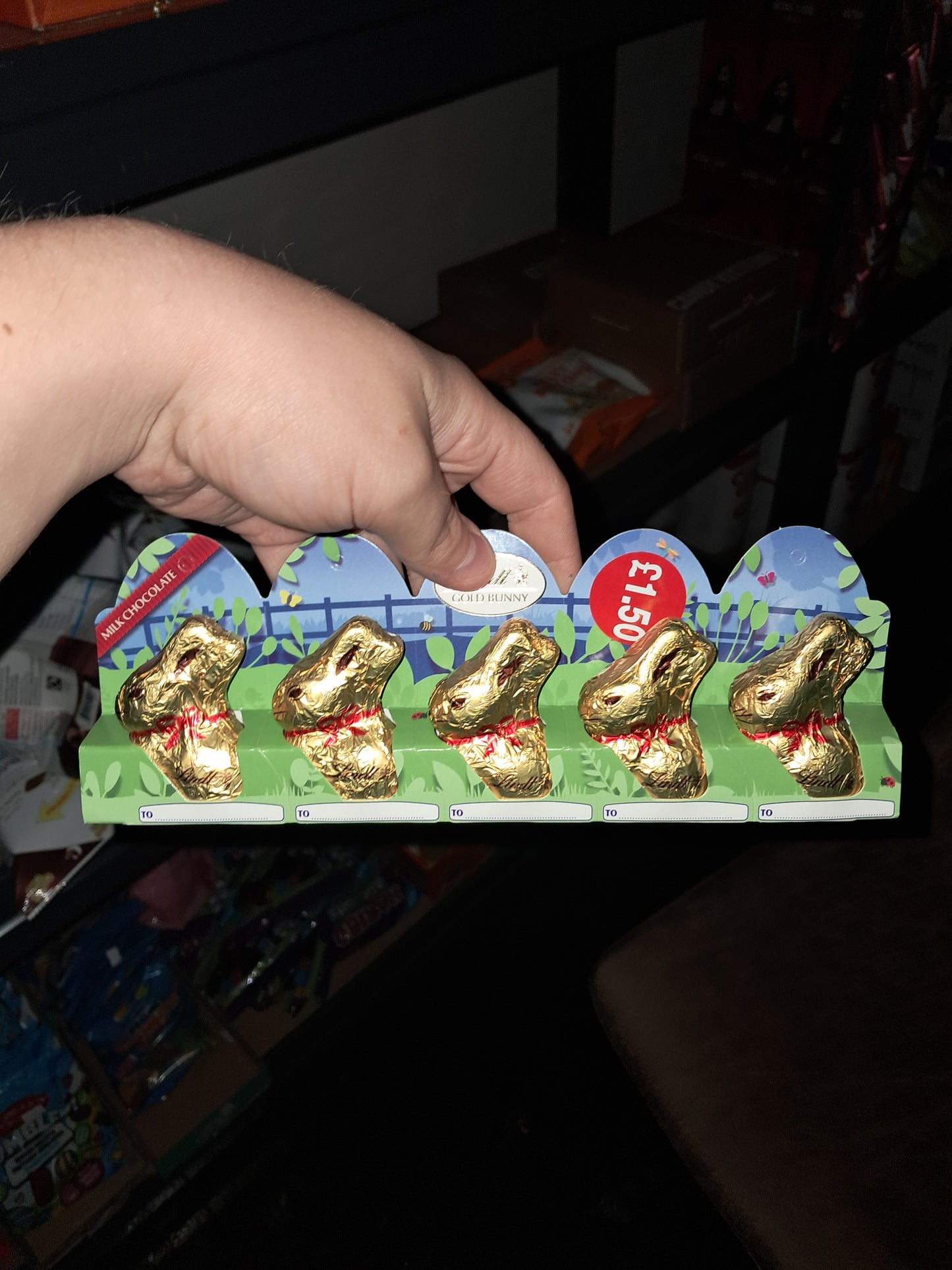 Lindt gold bunny
