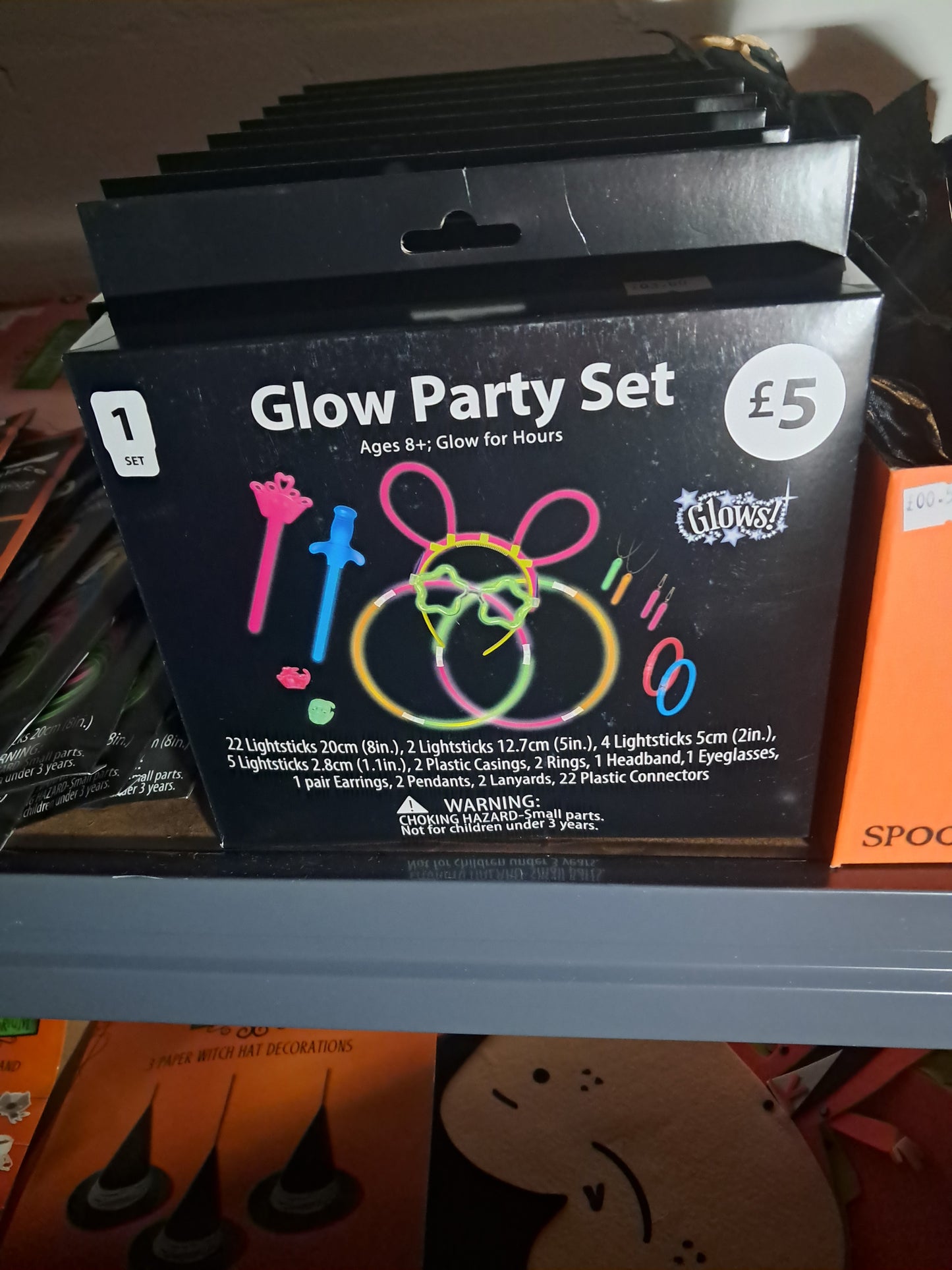 Glow party set