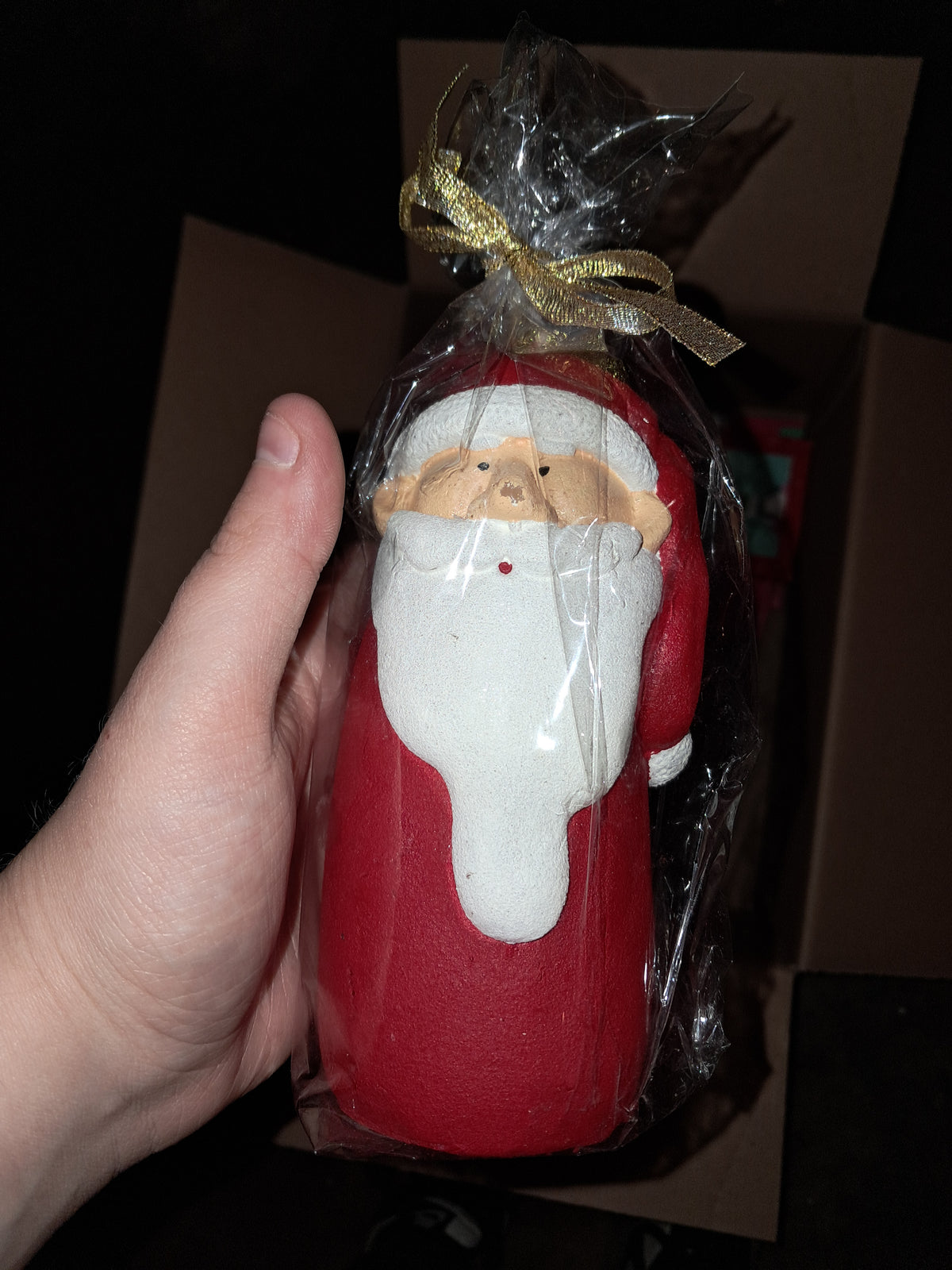 John lewis santa candle