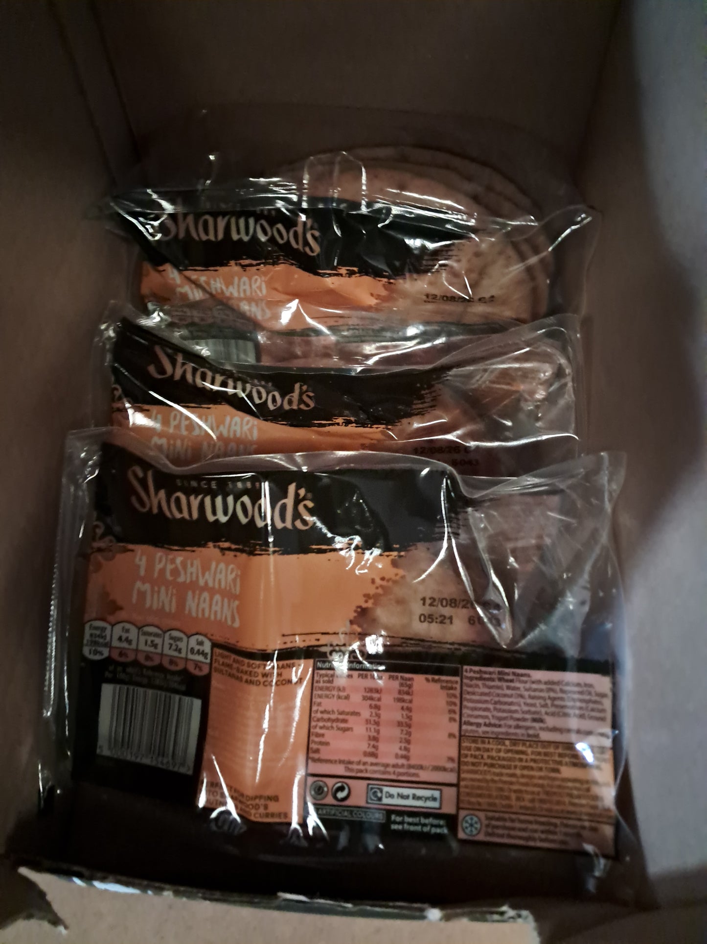 Sharwoods pashwari mini nan