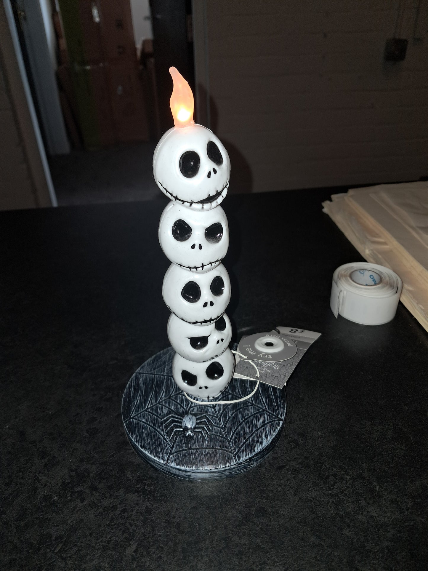 Nightmare before christmas fake candle