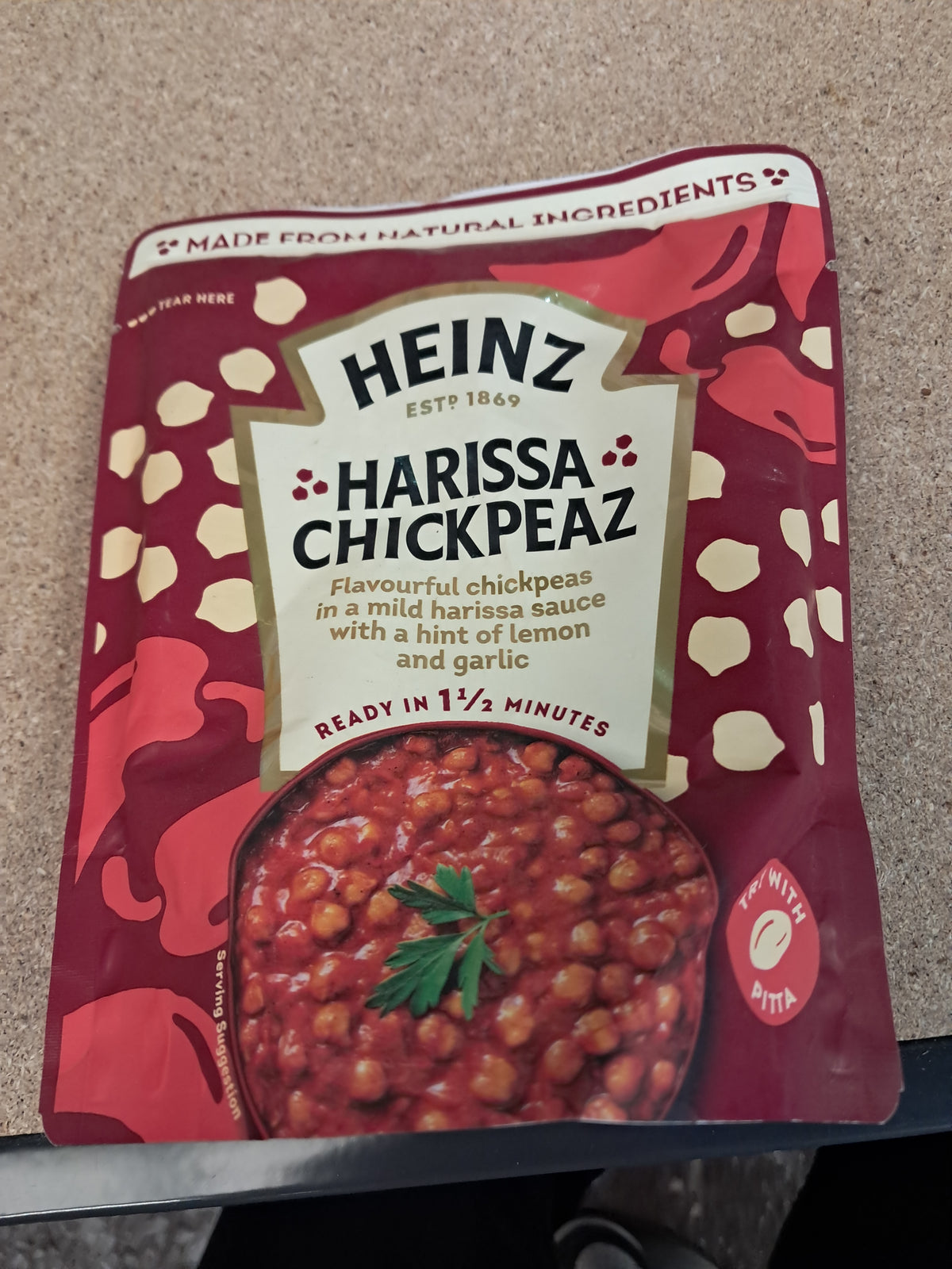 Heinz harissa chickpeaz
