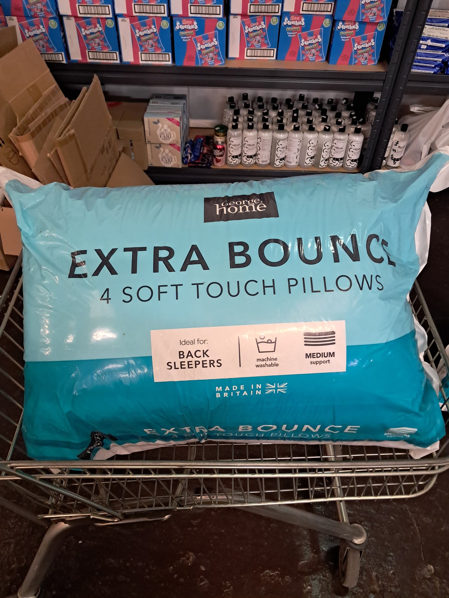 George home extra bounce 4 soft touch pillows