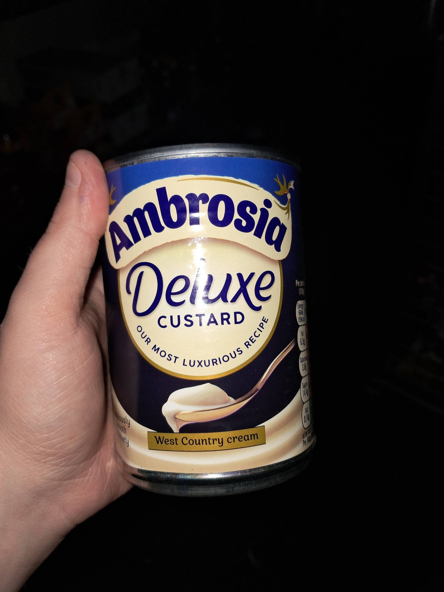Ambrosia delux custard