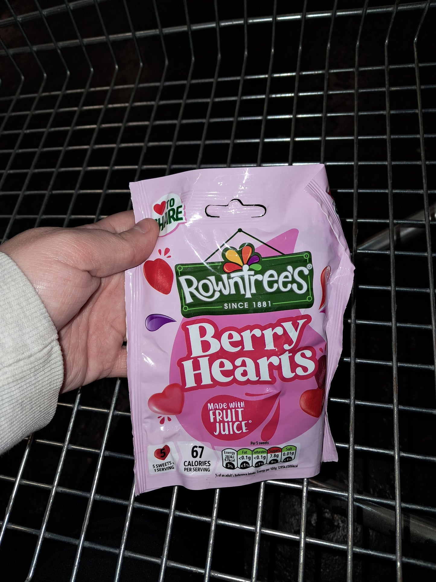 Rowntrees Berry Hearts