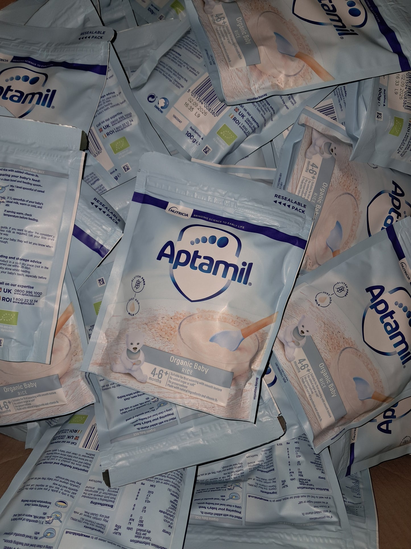 Aptamil organic baby rice