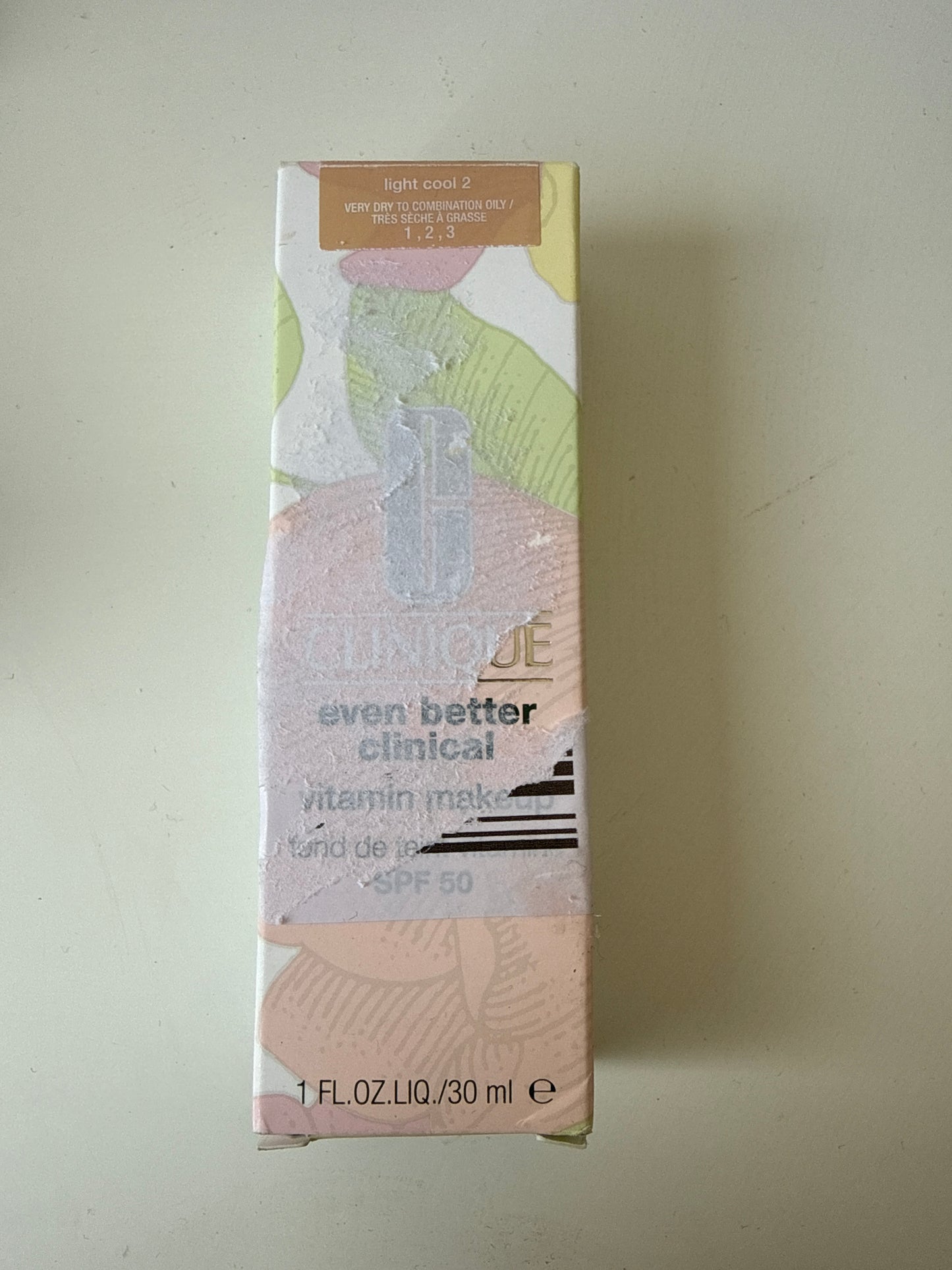 Clinique Even Better Clinical - Vitamin Makeup SPF50 - Shade: Light Cool 2