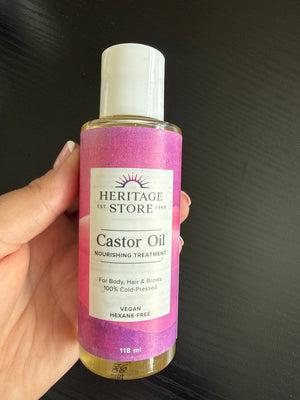 Heritage Store Castor Oil - 118ml