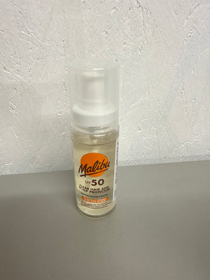 Malibu Sun Clear Hair and Scalp Protector Spray, SPF 50, Non-Greasy, Quick Drying, 50ml