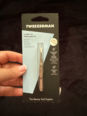 Tweezerman - slant tip tweezer * No box*
