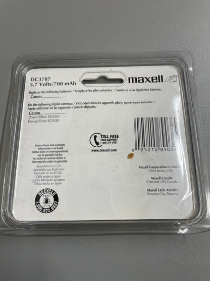 Maxwell Batteries - Replacement Battery For Canon Powershot SD200/SD300