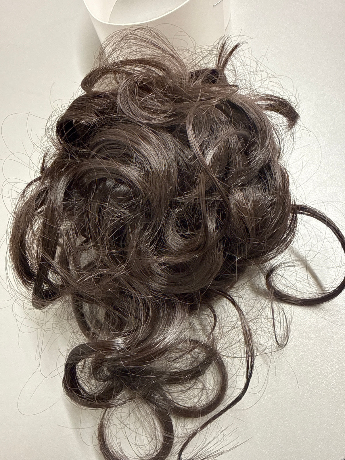 Brown Clip On Bun Hair Piece
