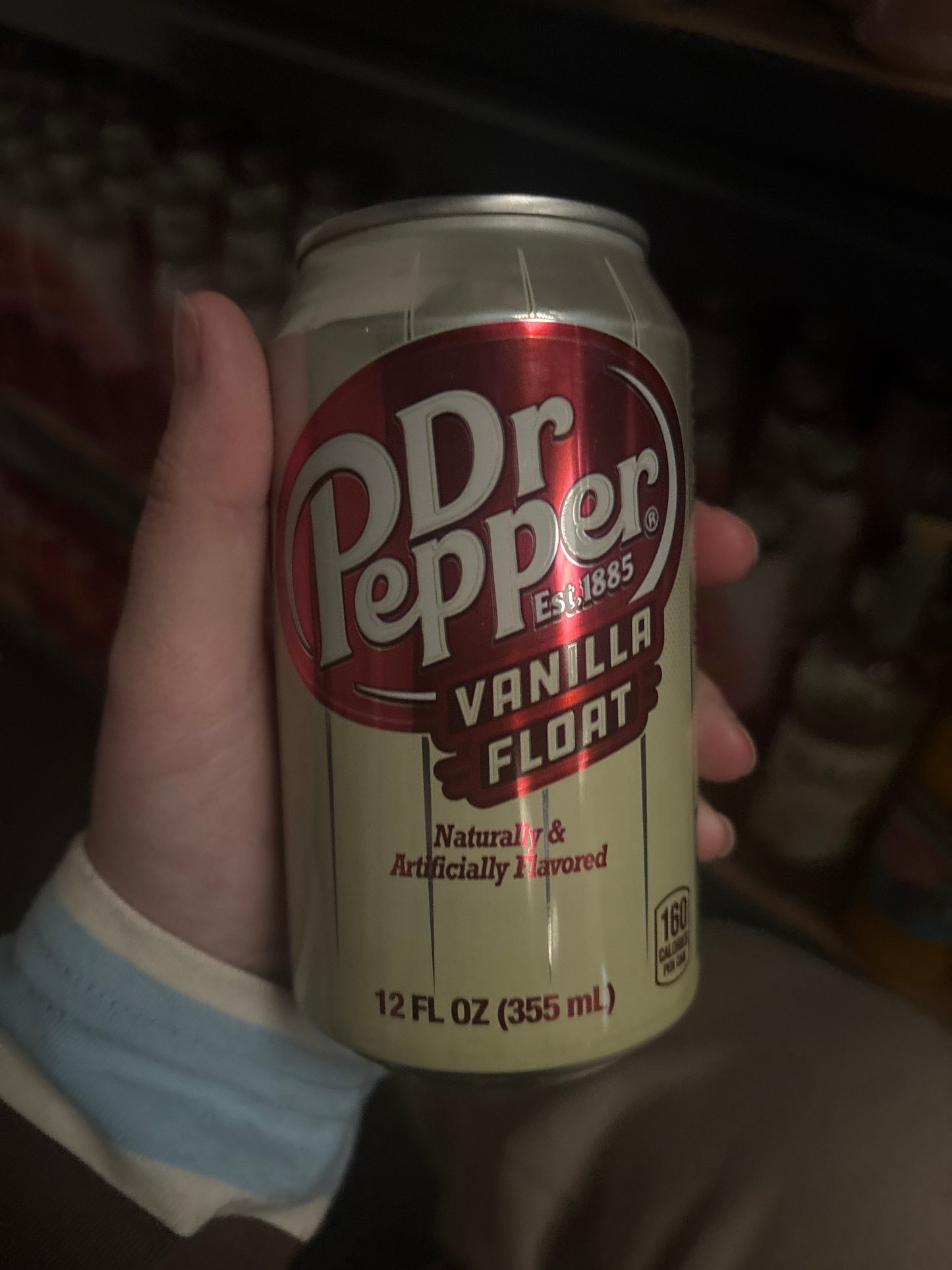 Dr pepper vanilla float