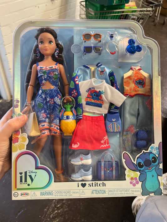 Stitch ILY Doll