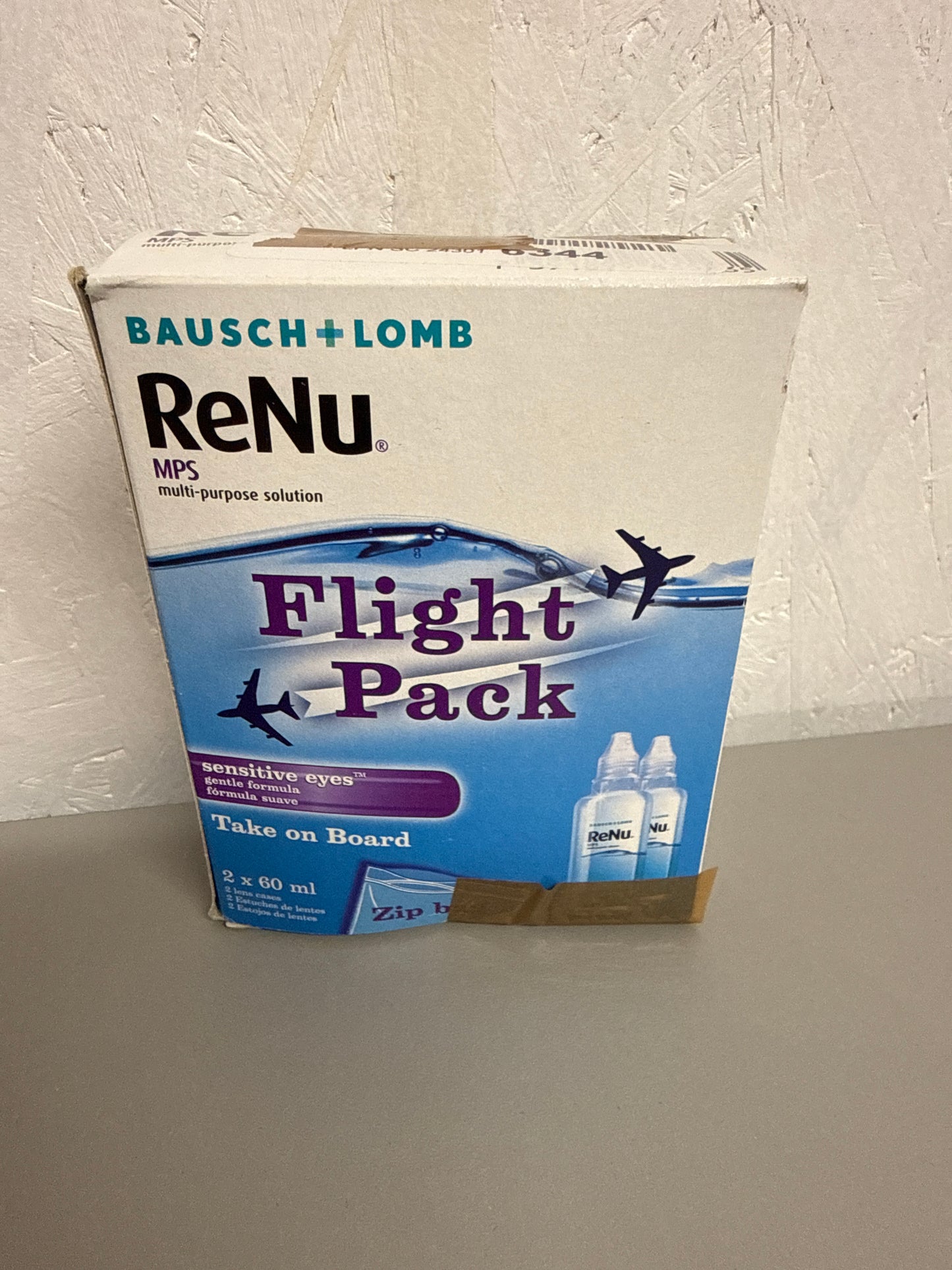 ReNu Multi-Purpose Solution Flight Pack