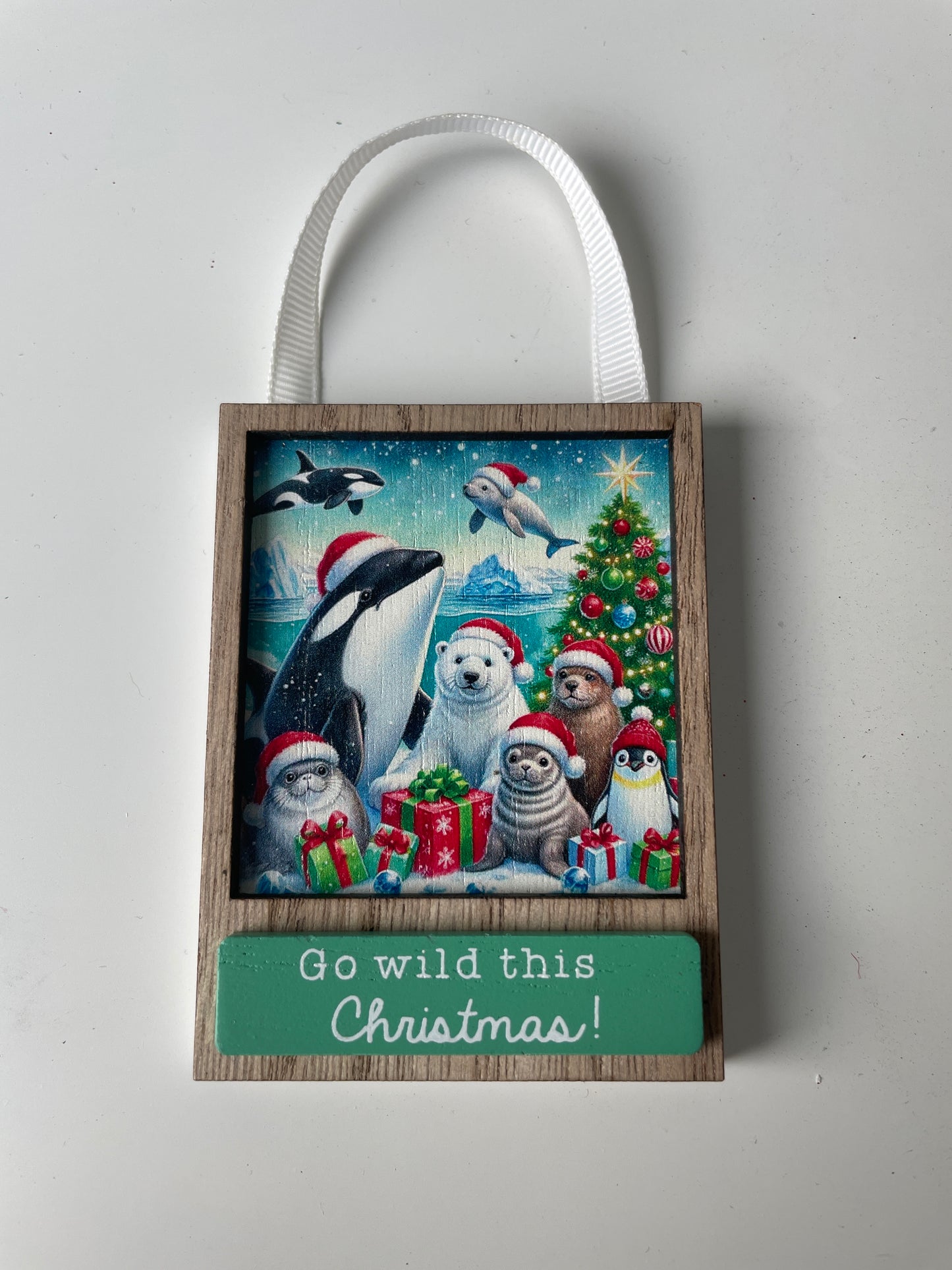 John Lewis Christmas go wild hanging bauble