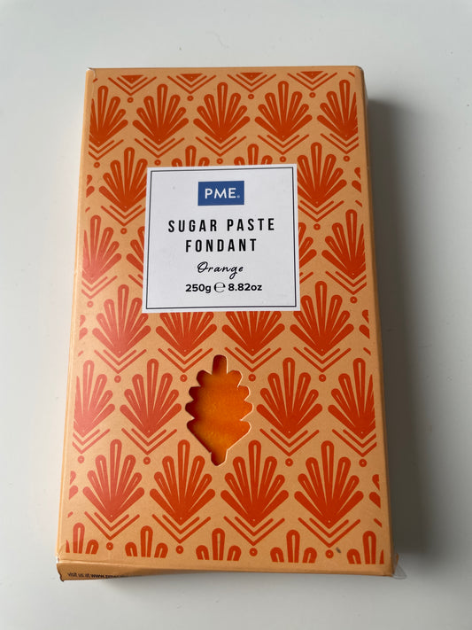 PME Sugar paste fondant - Orange
