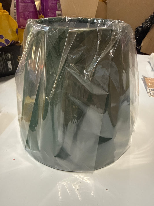 Small Green Velvet Lampshade