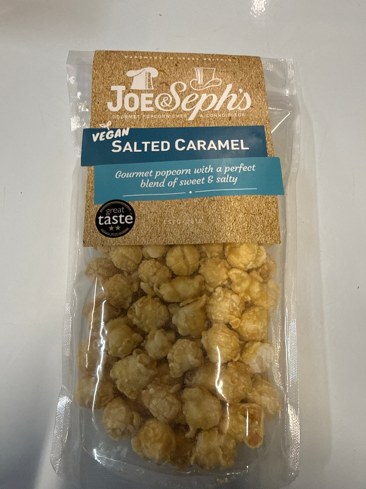 Joe & Seph’s Vegan Salted Caramel Popcorn