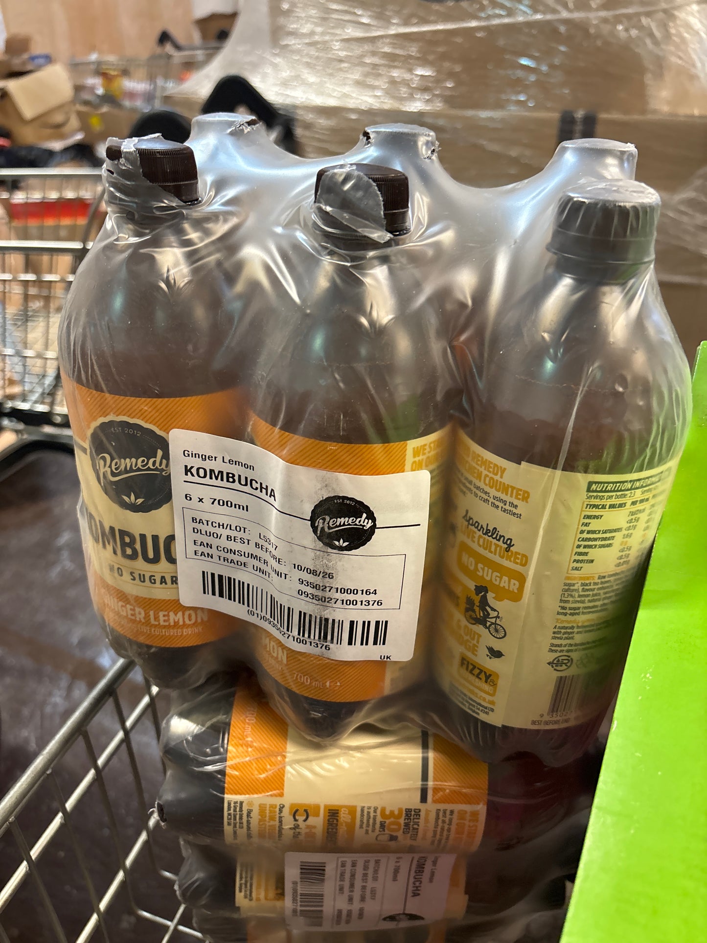 Kombucha Ginger Lemon N/S