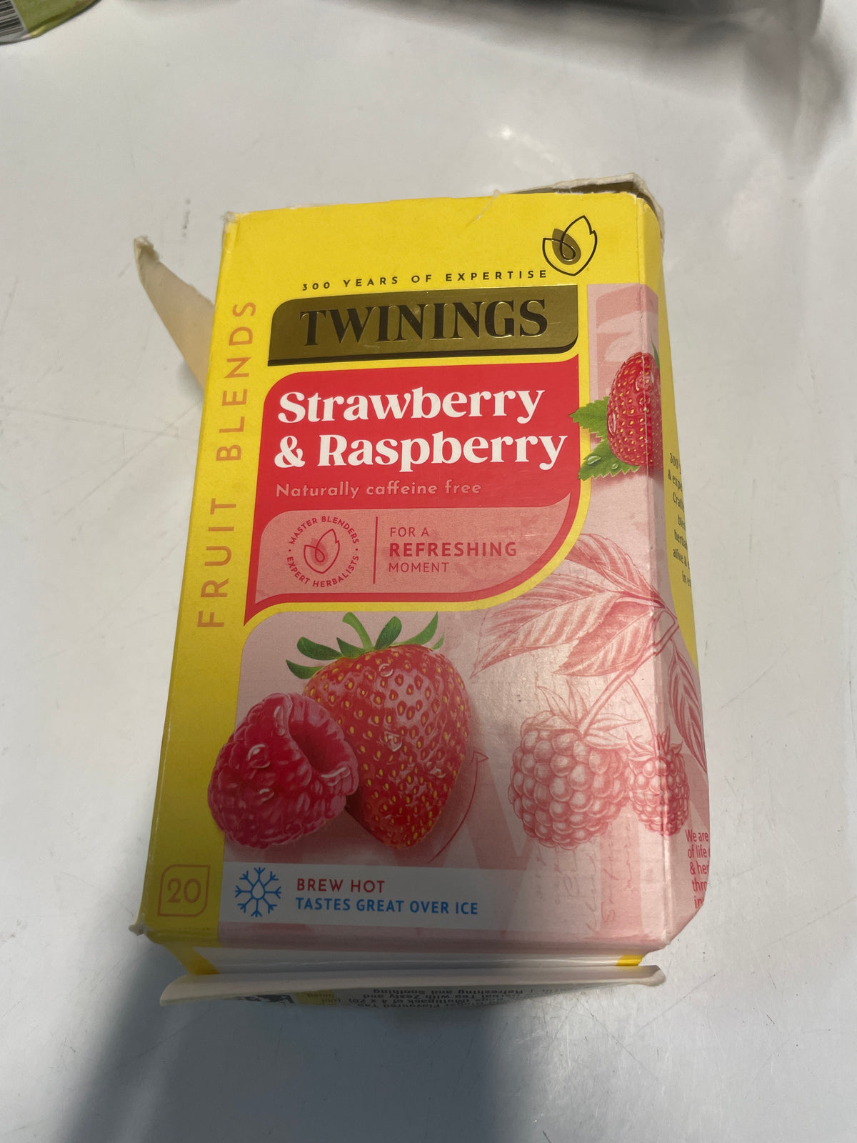 Twinings Strawberry & Raspberry Tea 20pk