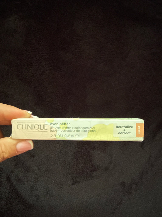 Clinique Even Better All-Over Primer + Color Corrector - Shade: Peach
