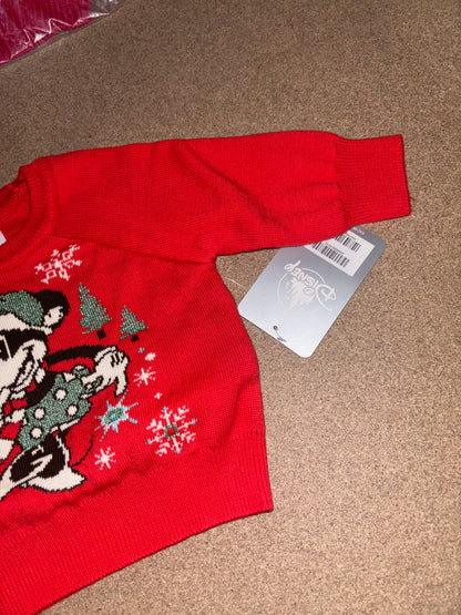 Disney Baby Christmas Jumper 0-3m