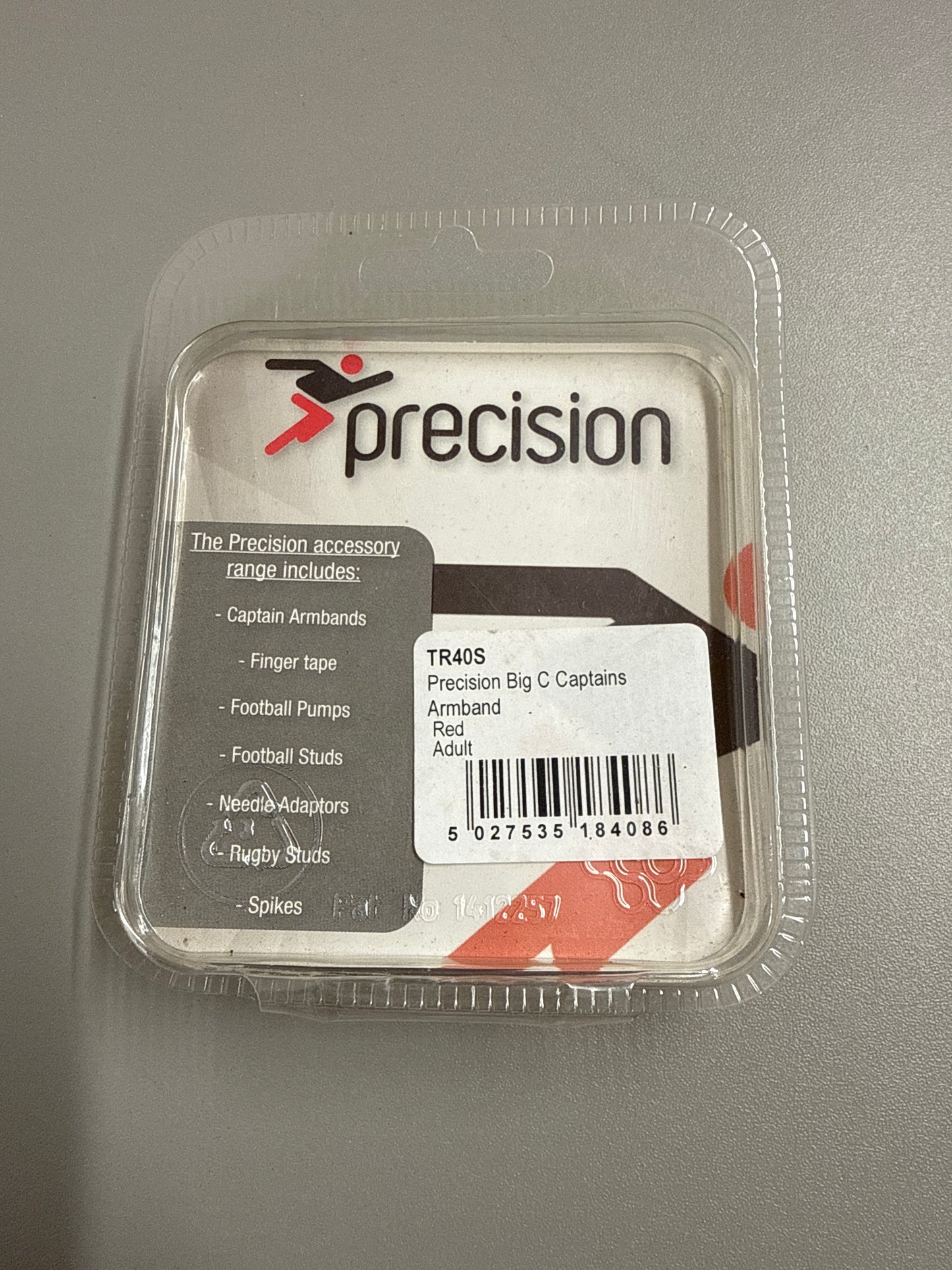 Precision - Big C Captains Armband Red Adult